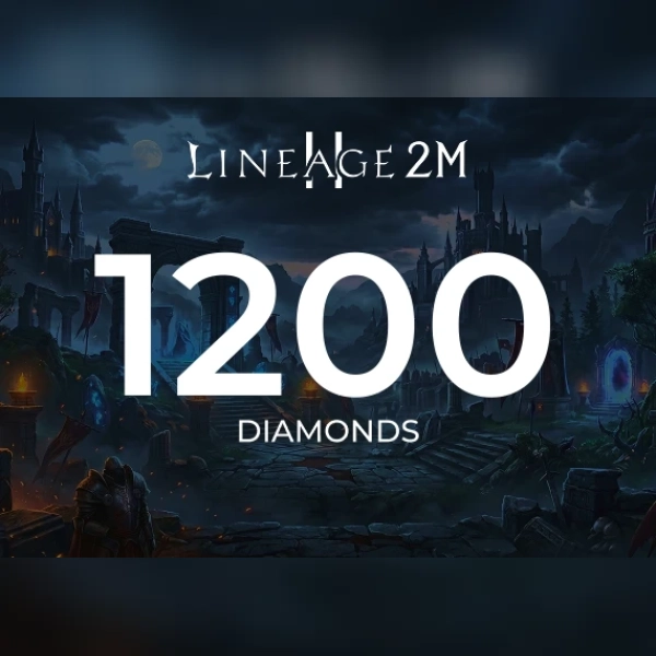 Lineage2M - 1,200 Diamonds Direct Top-Up - GLOBAL