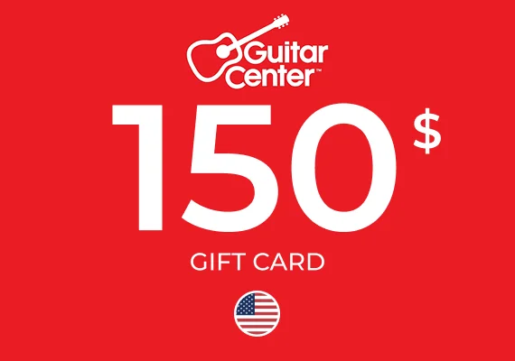 Guitar Center Gift Card 150 USD