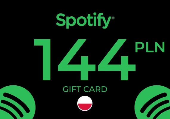 Spotify Gift Card 144 PLN