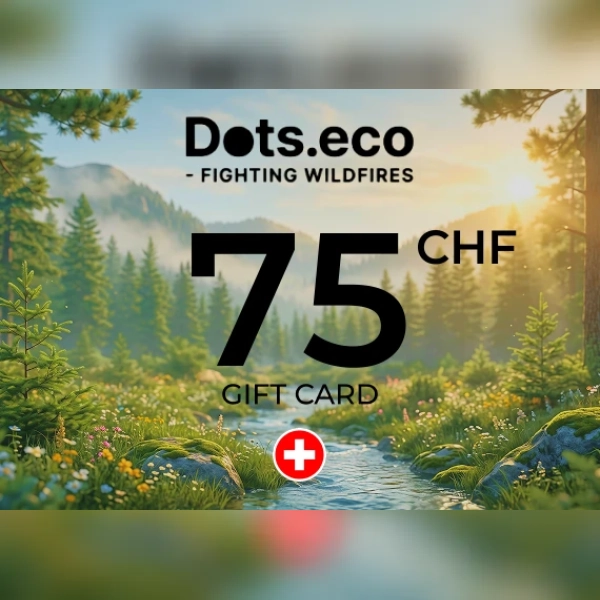 Dots.eco - Fighting Wildfires Gift Card 75 CHF Key - SWITZERLAND