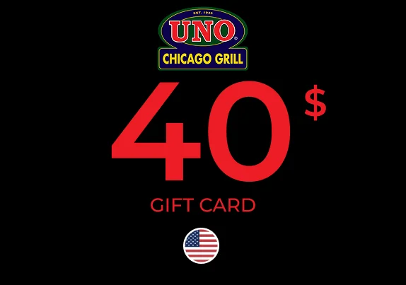 Uno Chicago Grill Gift Card 40 USD