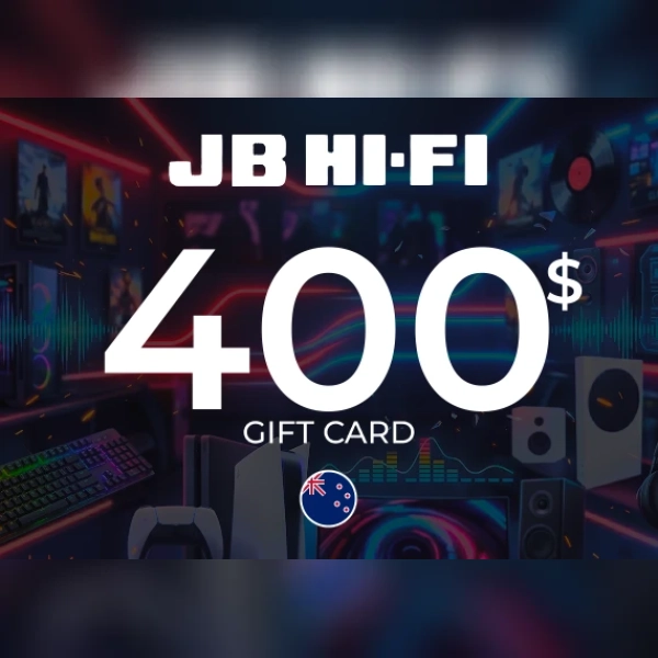 JB Hi-Fi Gift Card 400 NZD Key - NEW ZEALAND