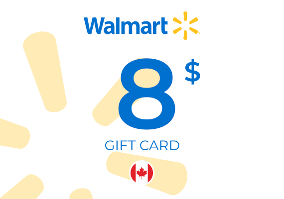 Walmart Gift Card 8 CAD