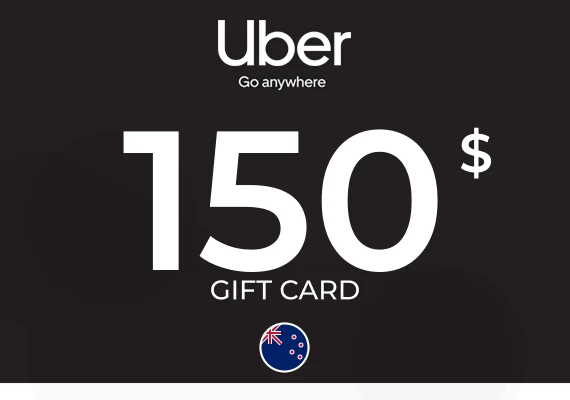 Uber Rides Gift Card Gift Card 150 NZD