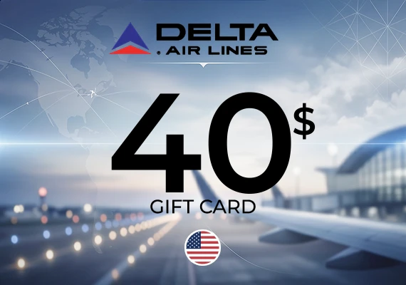 Delta Airlines Gift Card 40 USD