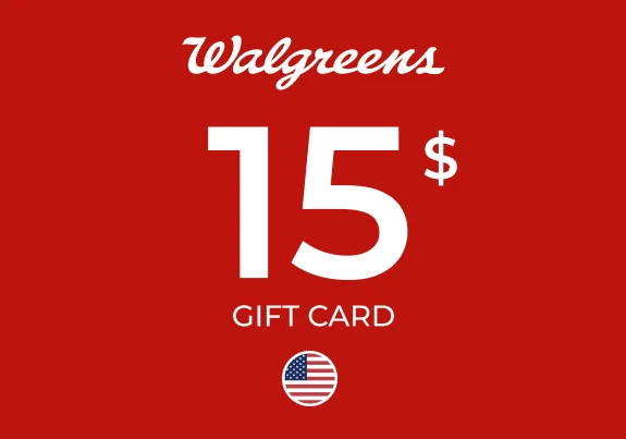 Walgreens Gift Card 15 USD