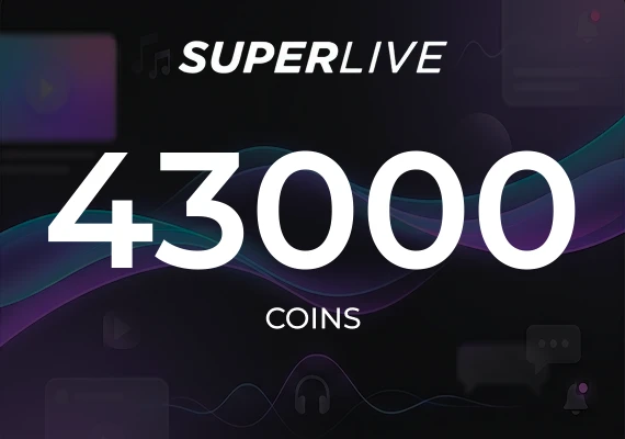 SuperLive - 43,000 Coins