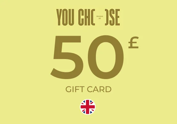 YouChoose All Access Digital Gift Card 50 GBP Key - UNITED KINGDOM