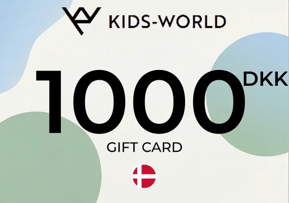 Kids-World Gift Card 1000 DKK
