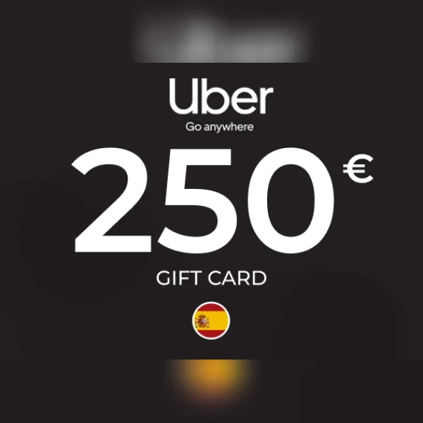 Uber Gift Card 250 EUR Key - SPAIN