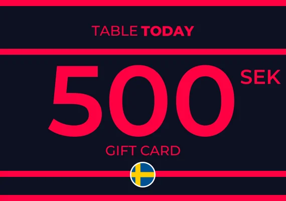 TableToday Gift Card 500 SEK