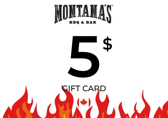 Montana's Gift Card 5 CAD