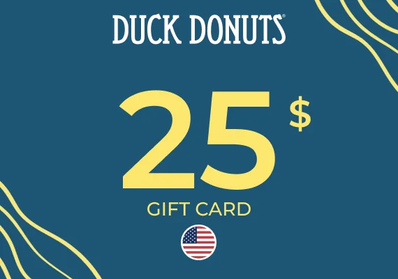 Duck Donuts Gift Card 25 USD