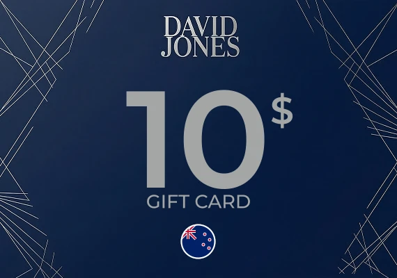David Jones Gift Card 10 NZD