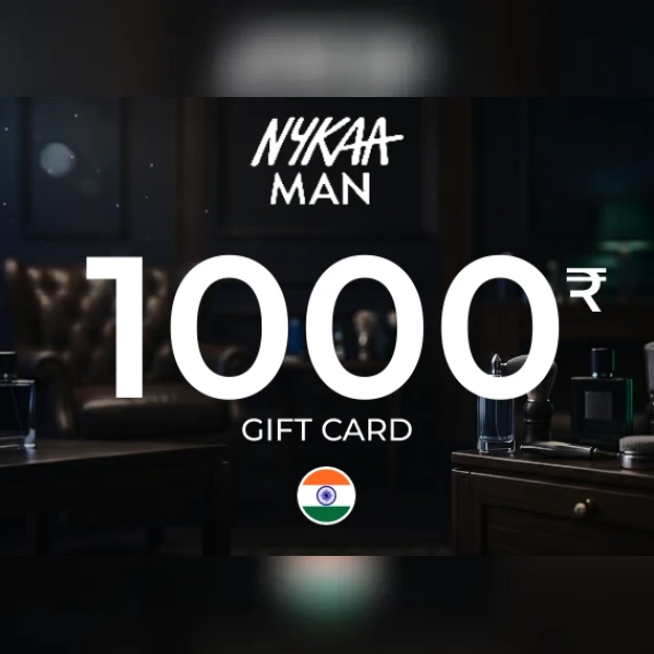 Men's Nykaa Man Gift Card 1000 Inr Key - India