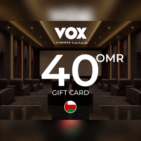 VOX Cinemas Gift Card 40 OMR Key - OMAN