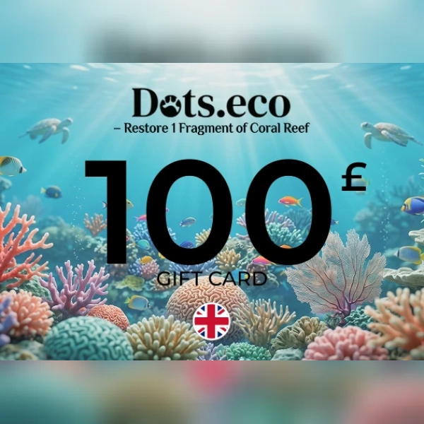 Dots.eco - Restore 1 fragment of coral reef Gift Card 100 GBP Key - UNITED KINGDOM