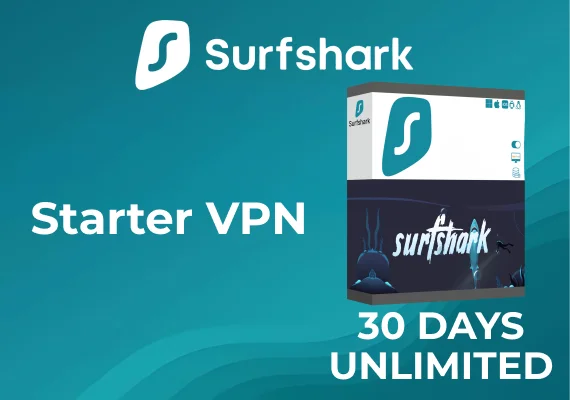 Surfshark Starter VPN Key (30 Days / Unlimited Devices)