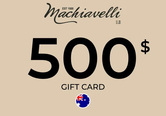 Machiavelli Gift Card 500 AUD