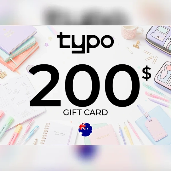 Typo Gift Card 200 AUD Key - AUSTRALIA