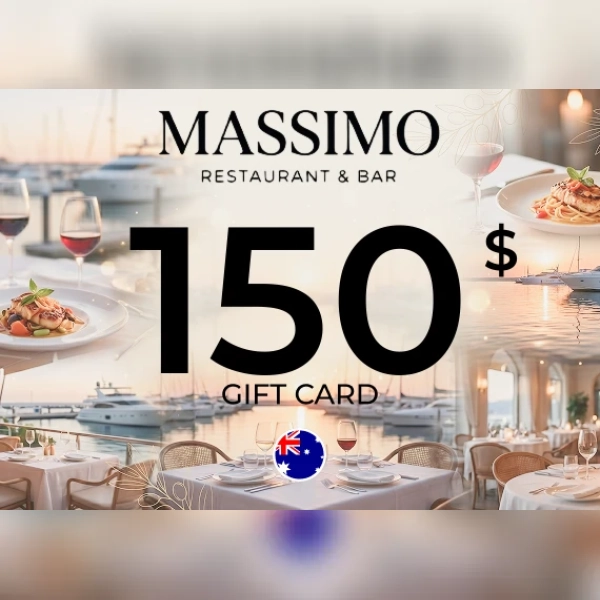 Massimo Restaurant & Bar Gift Card 150 AUD Key - AUSTRALIA