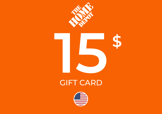 The Home Depot Gift Card 15 USD