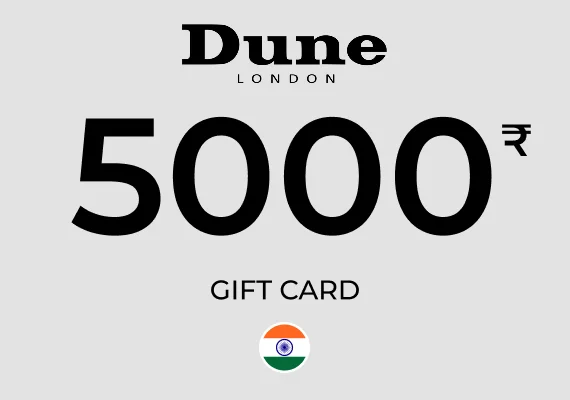 Dune London (Luxe-RBL) Gift Card 5000 INR