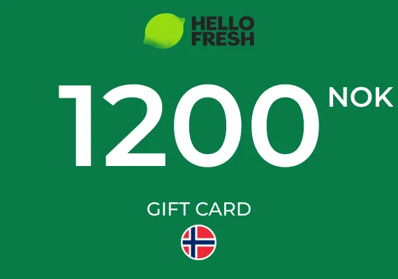 HelloFresh Gift Card 1200 NOK