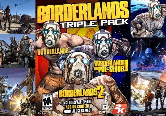 Borderlands Triple Pack (PC) Borderlands Triple Pack (PC)
