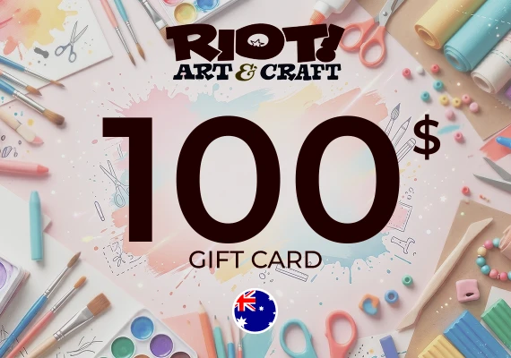 Riot Art & Craft Gift Card 100 AUD