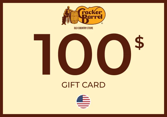 Cracker Barrel Gift Card 100 USD
