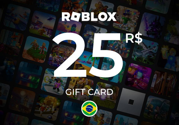 Roblox Card 25 BRL Key - BRAZIL