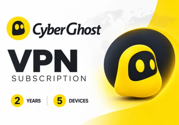 CyberGhost VPN Subscription (2 Years / 5 Devices)