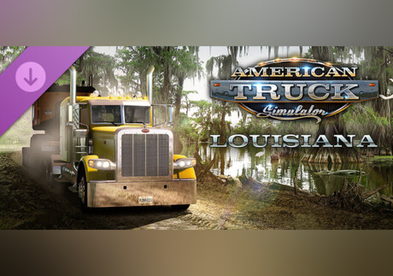 American Truck Simulator - Louisiana (PC) (DLC) Steam Gif