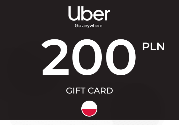 Uber Gift Card 200 PLN