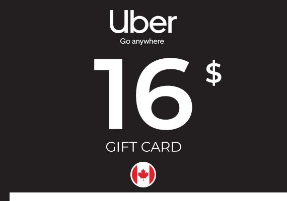 Uber Gift Card 16 CAD