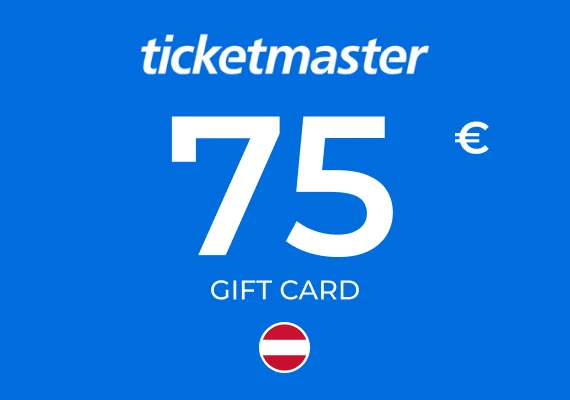 Ticketmaster Gift Card 75 EUR
