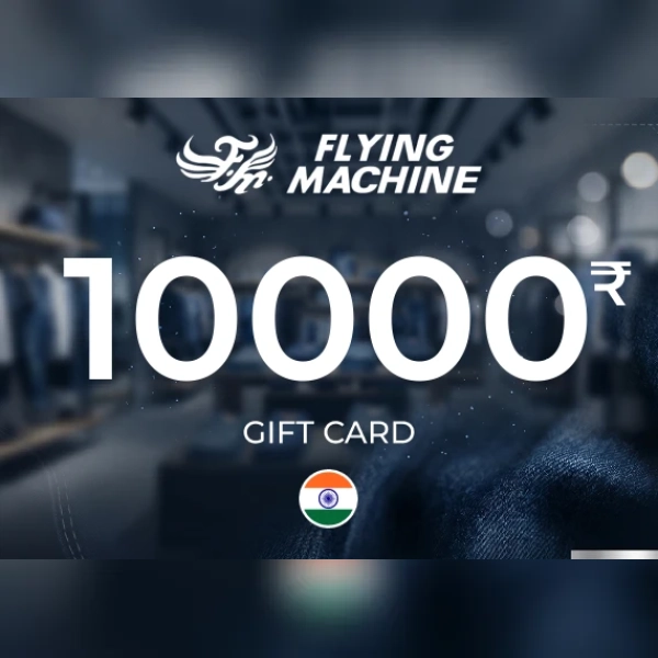 Flying Machine Gift Card 10000 INR Key - INDIA