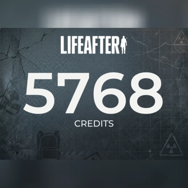 Lifeafter - 5768 Credits Direct Top-Up - Global