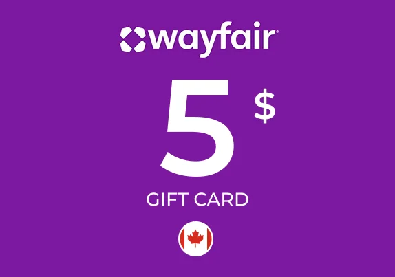 Wayfair Gift Card 5 CAD