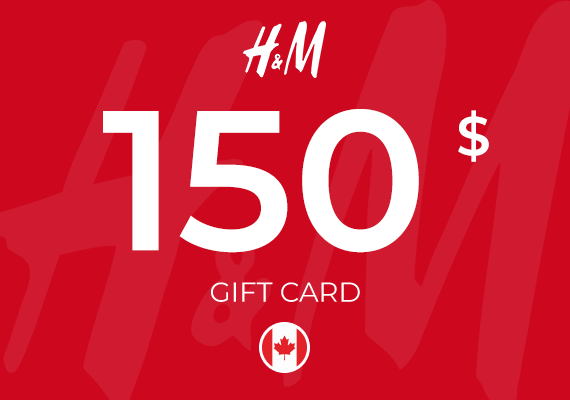 H&M Gift Card 150 CAD H&M Gift Card 150 CAD