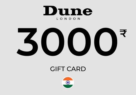 Dune London (Luxe-RBL) Gift Card 3000 INR