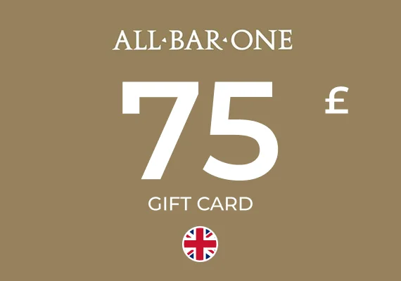 All Bar One Gift Card 75 GBP