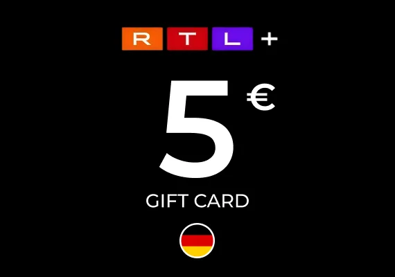 RTL+ Gift Card 5 EUR Key - GERMANY