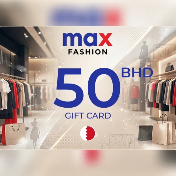 Max Gift Card 50 BHD Key - BAHRAIN