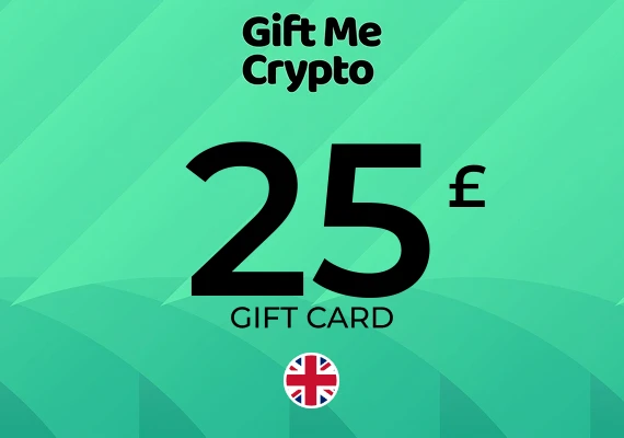 Gift Me Crypto Gift Card 25 GBP