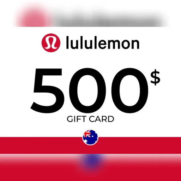 LULULEMON Gift Card 500 AUD Key - AUSTRALIA