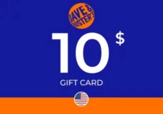 Dave and Buster's Gift Card 10 USD