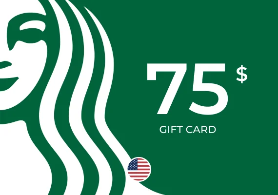 Starbucks Gift Card 75 USD