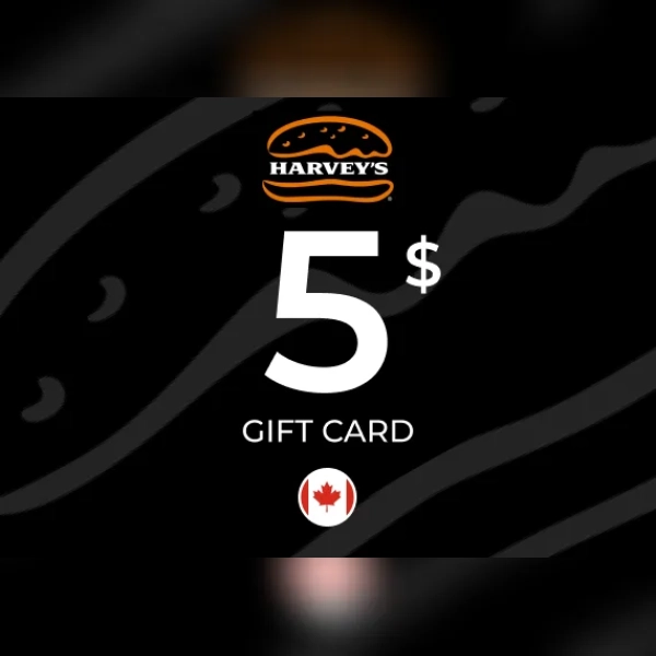 Harvey's Gift Card 5 CAD Key - CANADA